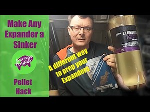 Expander pellets Hack//Make any Expander sink//An alternative way to prep your expanders