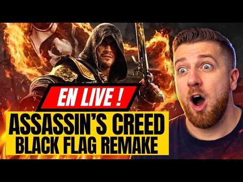 ASSASSIN’S CREED BLACK FLAG RESYNCED 😱 ON DÉCOUVRE ENFIN ! (LIVE)