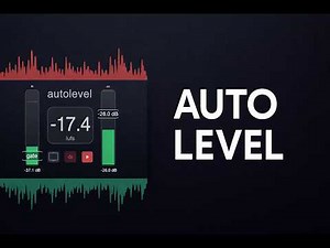 5 Min Tutorial: How to Level Dialogue/Mix Loudness Automatically with autolevel plugin