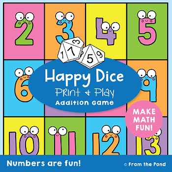 Addition to 20 Dice Game | Strategy Math Center