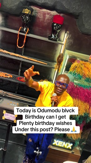 Help wish him happiest birthday #naturalviber #osancha #odumodublvck @INDUSTRY MACHINE