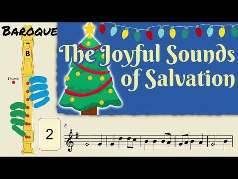 The Joyful Sounds of Salvation | Baroque Soprano Recorder Tutorial by Notes to Play