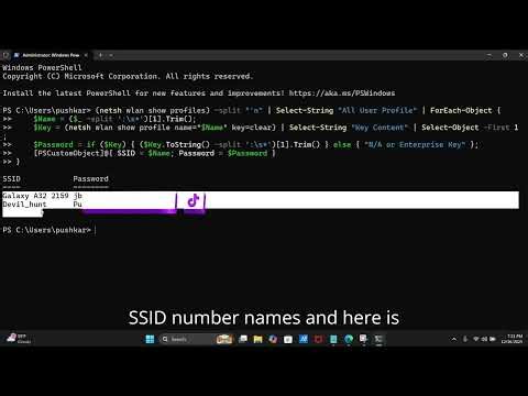 👉 I Forgot My Wi-Fi Password. This Code Saved Me.!💻