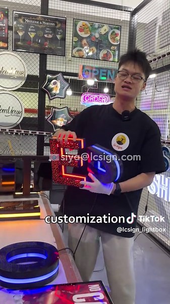 Shiny led sign🙌😘😘 @Cade Mcdonald #ledsign #ledlights #restaurant #hotel #supermarket #tourism #lcsign #us #foryoupage #funnyvideo #wholesale #business #businesstips #franchise