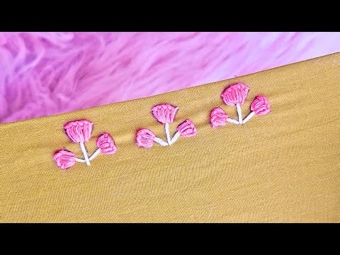This 3D stitch is amazing | hand embroidery design | new stitch | Creative Crafts