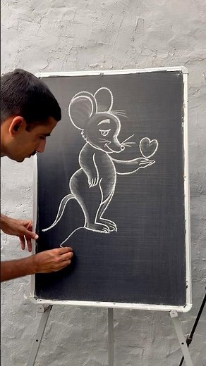 Easy rat drawing tutorial || 👌🎨 #ratdrawing #drawing #easydrawing