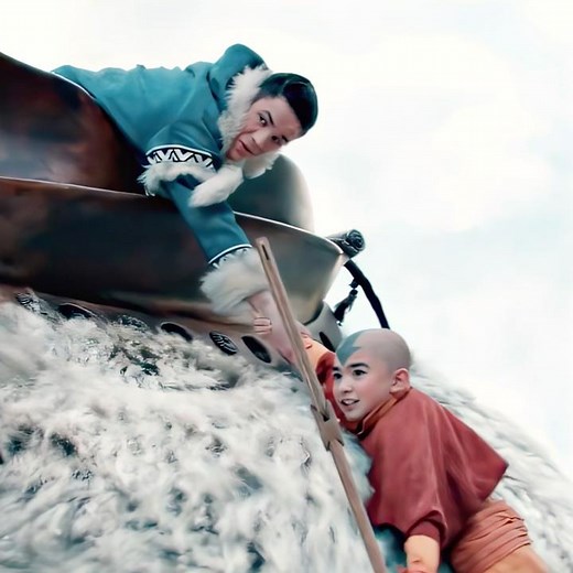 “Aang Almost Didn't Make It” ☠️🔥 | Avatar: The Last Airbender #shorts