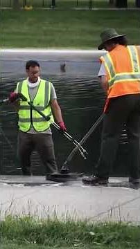 Work Continues on Historic Reflecting Pool for America’s 250th #shorts
