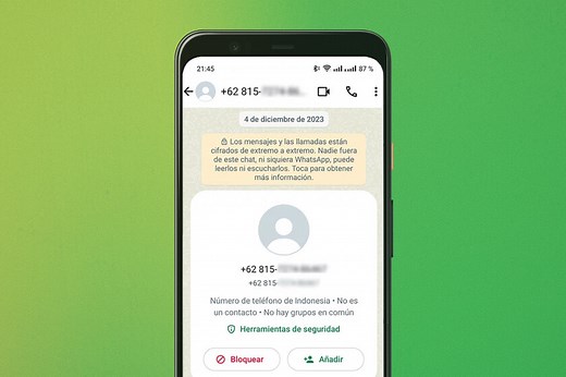 Cómo actuar si te escribe un desconocido por WhatsApp. Esto es lo que se puede hacer