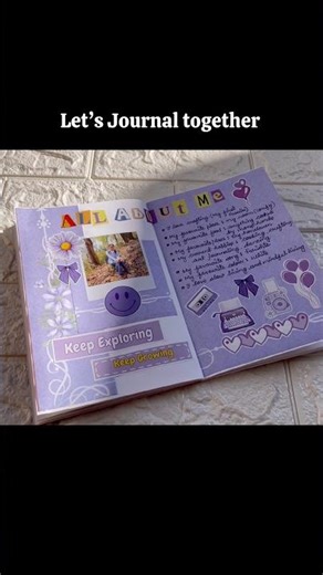 Art Journaling All About Me