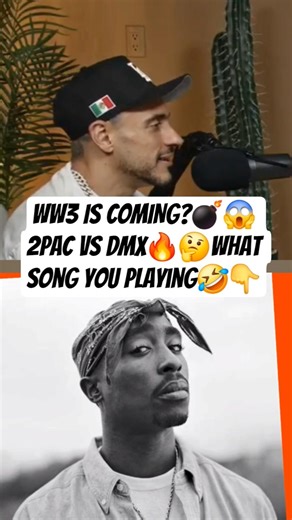2Pac 🆚 DMX😱 What’s YOUR War Song Anthem? 🤣💣🔥 #2pac #dmx #6ix9ine #ww3 #foocommunity