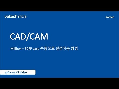 Millbox SCRP 수동으로 설정하는 방법