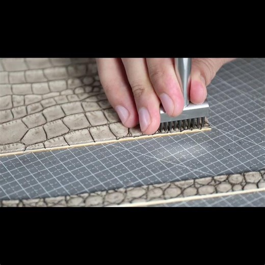 6/13 DIY Vintage Leather Bag Making | Satisfying Crafting Process | 4K ISMR