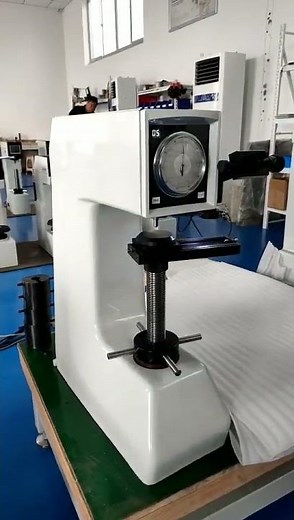 Dial universal hardness tester for Rockwell, Vickers and Brinell hardness measurement! #machine