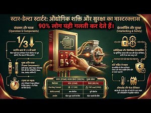 Star Delta Starter Panel Complete Wiring 😍 | Interlocking, Timer, OLR Explained