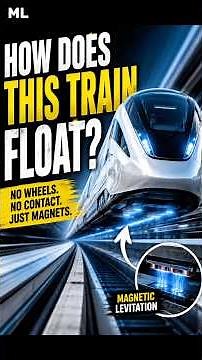 How Does This Train Float? (Maglev Explained)