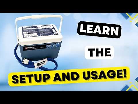 How to Use the Breg Polar Care Glacier Cold Therapy Machine