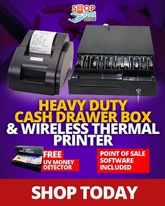 4.5K reactions · 354 shares | FREE POS System and Tutorial with Online Support and Training for every purchase! Bundle with our BLUETOOTH THERMAL PRINTER to get a FREE MONEY DETECTOR❗ Delivery Time 2 - 7 Business Days (Depends on Location) Order Here  Shopstreet.ph/Cashdrawerbox | Shopstreet Phil | Facebook