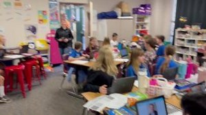 Mrs. Conn's class had a fun surprise for Mr. Hopkins when he walked into their classroom! | Friendswood ISD