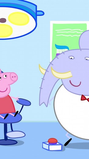 Peppa shows your little ones that going to the dentist isn't so scary after all! 🦷💕 | Peppa Pig