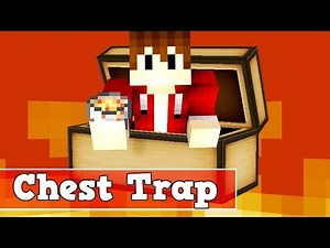 Wie baut man eine geheime Falle in Minecraft | Minecraft Falle bauen deutsch #1