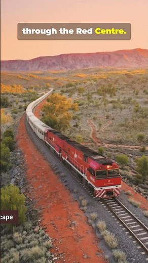 Welcome Aboard The Ghan - Across Australia #AustraliaByRail, #ScenicRailways, #fyp #train #railway