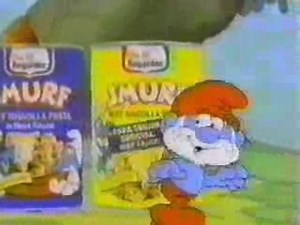 Smurf pasta