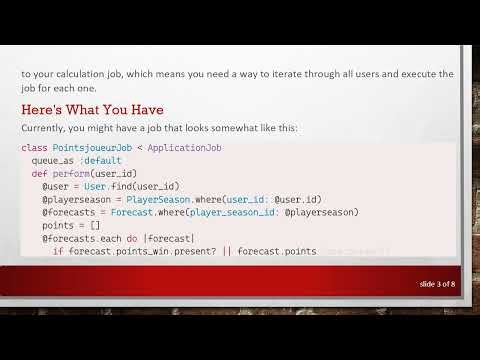 How to Automate Sidekiq Jobs with Dynamic Parameters for Each User in Your Web App