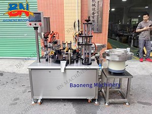 [Hot Item] Automatic Rotary Bottle Liquid Oil Gel Mascara Filling Plugging Capping Machine