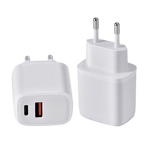 [Hot Item] Us UK EU Plug USB-C Fast Cell Phone Charger for iPhone Samsung Portable Smartphone USB Fast Charger Type-C Home Adapter Cell Phone Accessories