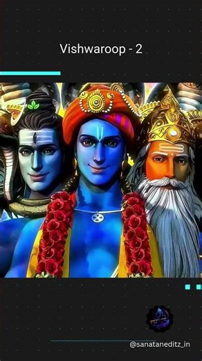 Krishna's Vishwaroop in Mahabharat | Kurekshetra | Part 2 | #shorts #krishna