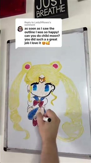 Chibi Sailor Moon! #art #doodleart #anime