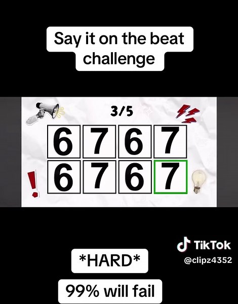 Say it on the beat #fyp #67 #sayitonthebeat | Say It On Beat Challenge