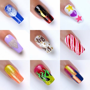 5 Simple Nails Art Tutorial For Beginners | Tasty Plus