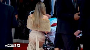 Angelina Jolie's glamorous night at the Venice Film Festival turned emotional when she stopped on the red carpet to greet a bedridden fan. | Access