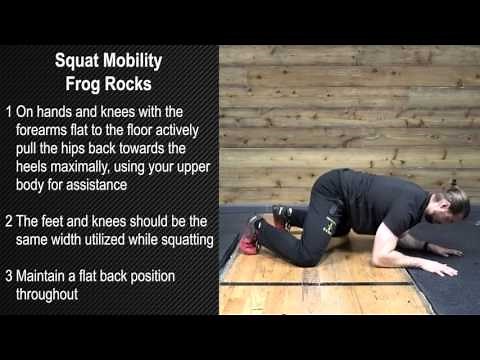 Squat Mobility - Frog Rocks