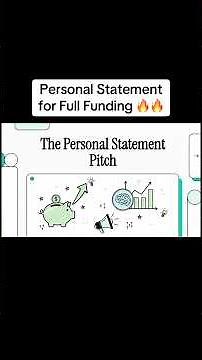 Personal Statement Masterclass for Full Funding | How to Write a Winning Statement