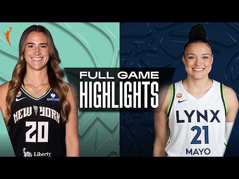 New York Liberty vs. Minnesota Lynx | FULL GAME HIGHLIGHTS | July 11, 2026