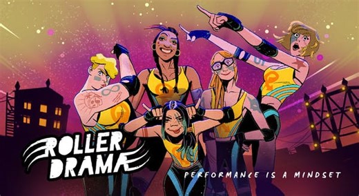 Roller Drama, visual novel / sport management mashup, heading to Switch