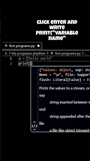 Here's How You Can Write Your First Phython Code #coding #programming