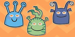 Story Role Play Masks to Support Teaching on Aliens Love Underpants