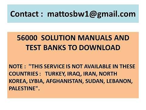 Solution Manual to Modern Operating Systems, 5th Edition, by Andrew S. Tanenbaum, Herbert Bos