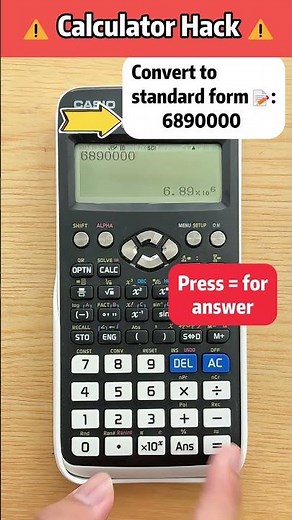 ⚡用计算机换答案成 Standard form (Paper 1 必学)⚡