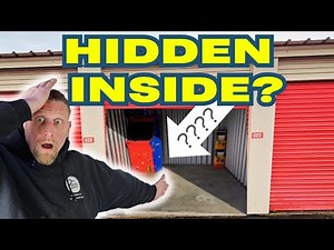 NO ONE SAW THIS in Storage Unit!
