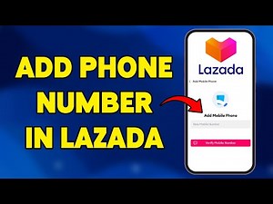 How To Add Phone Number In Lazada 2025 | Update Contact Details On Lazada