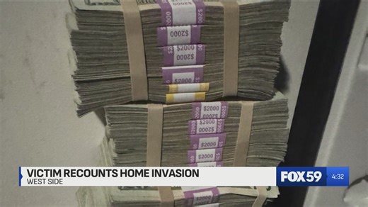 Shooting victim claims picture of cash sparked home invasion robbery on Indy’s west side