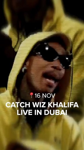 Wiz Khalifa Live Concert in Dubai - Tickets Out Now!