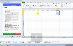 信息技术处理员-2017上-Excel