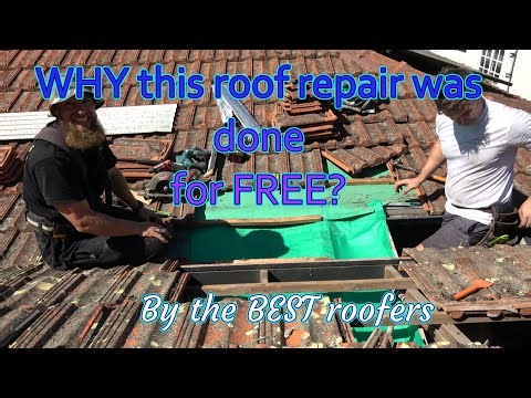 How this roof got repaired by the best roofers for free