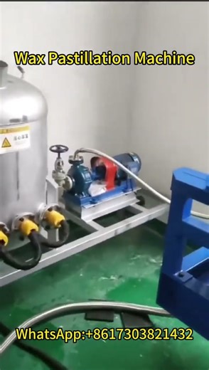 Wax Pastillation Machine Working Process | Paraffin Wax Granulation Line
